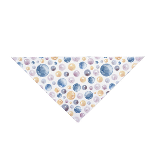 Bubble Pattern Pet Bandana