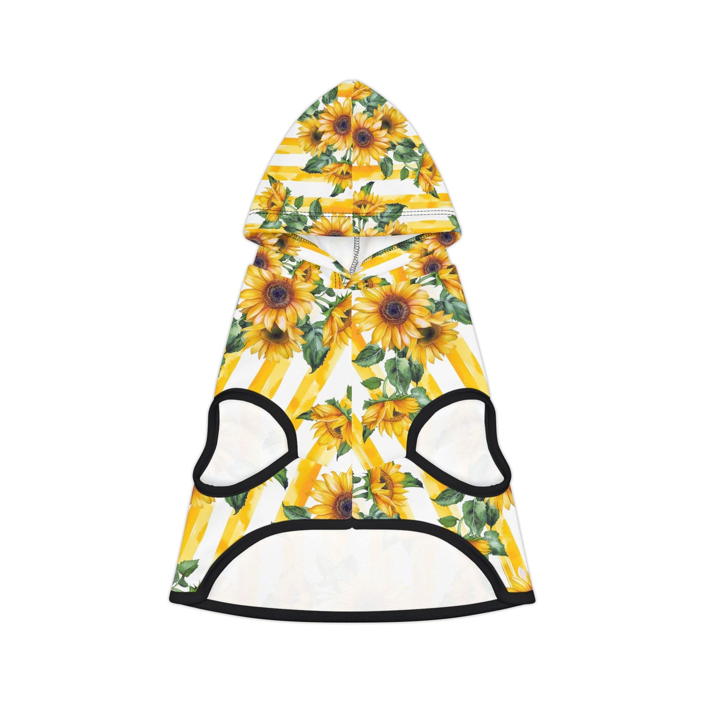 Sunflower Stripe Pet Hoodie