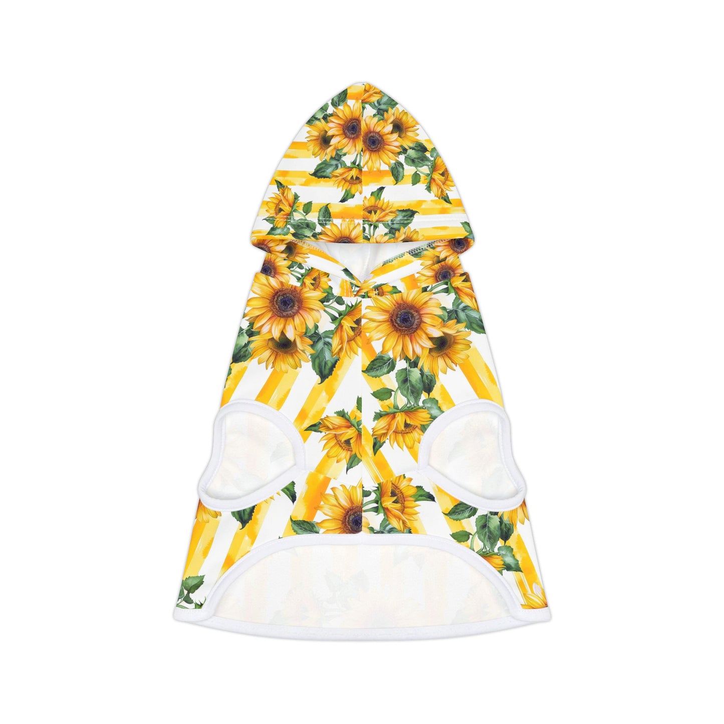 Sunflower Stripe Pet Hoodie