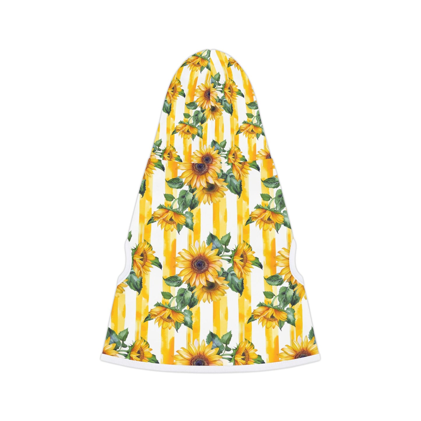 Sunflower Stripe Pet Hoodie