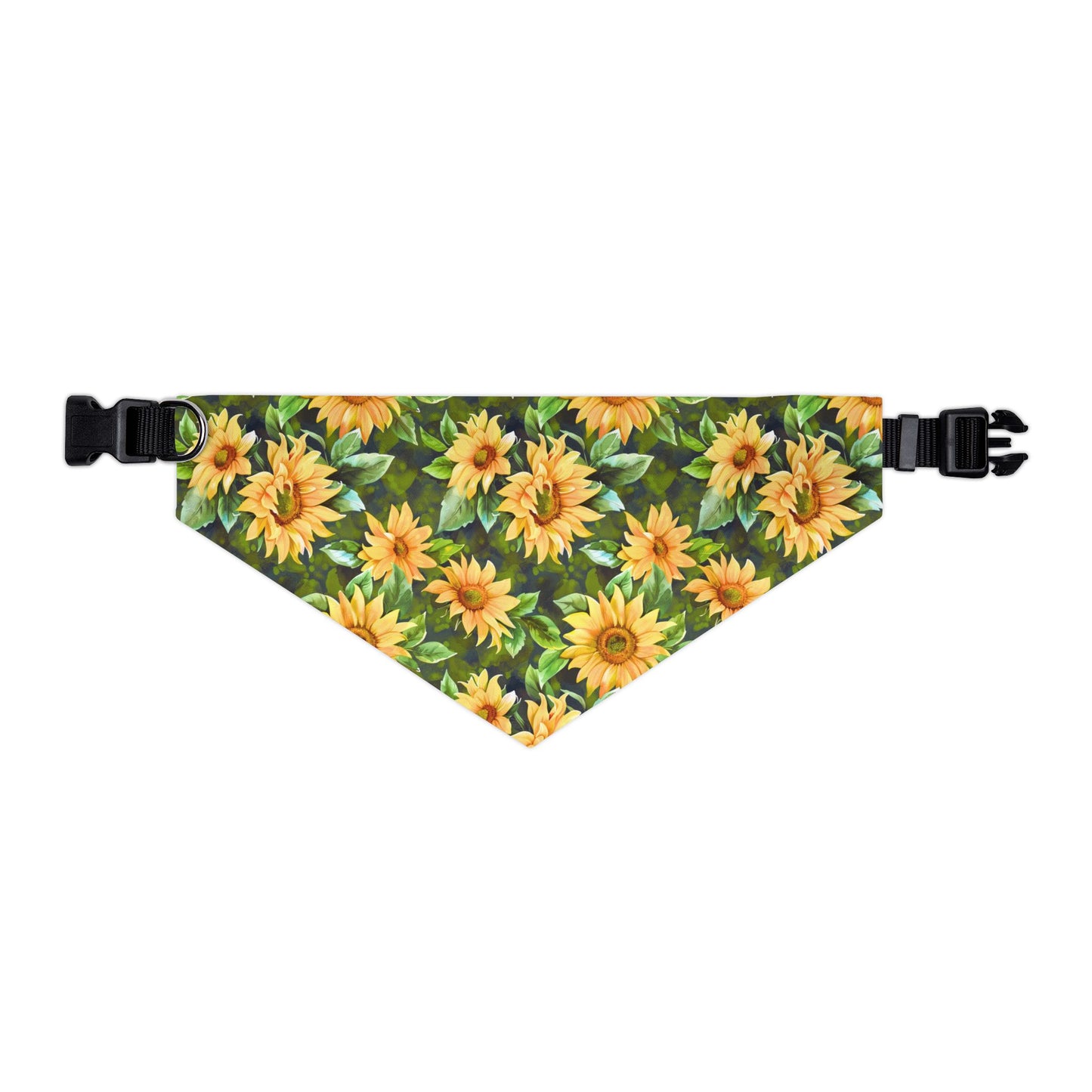 Sunflower Pet Bandana Collar