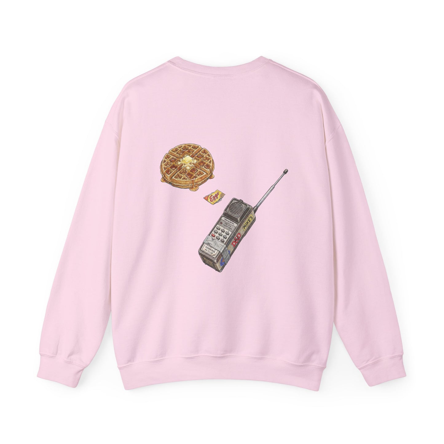 Crewneck Sweatshirt — "I Love You to the Upside Down and Back"